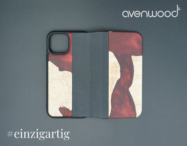 iPhone 13 Mini PORTO COLLECTION FLIPCASE 6132 Rouge